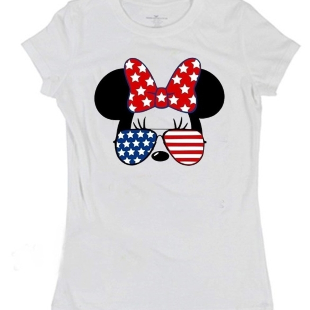 Minnie Mouse America Cool Women's Top  XL